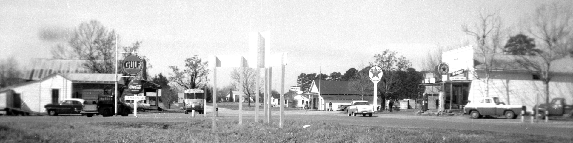 Clayton, Texas in the late 1950s